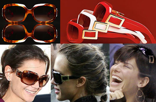 Roger Vivier Smokin' Hot Sunglasses